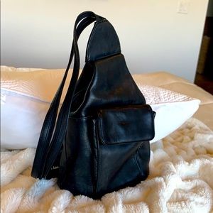 Genuine Leather small backpack/purse